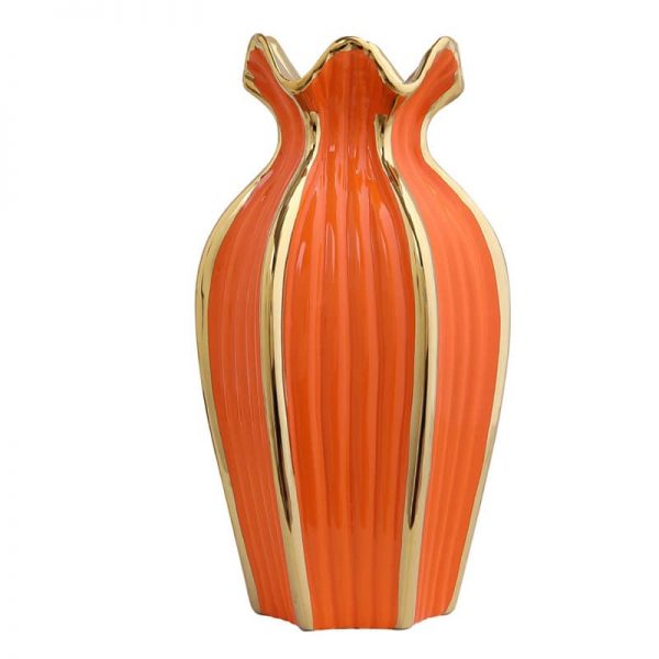Electroplating Ceramic Vase