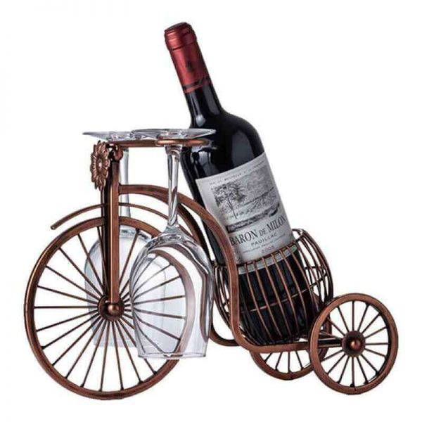 Vintage Tricycle Wine Rack