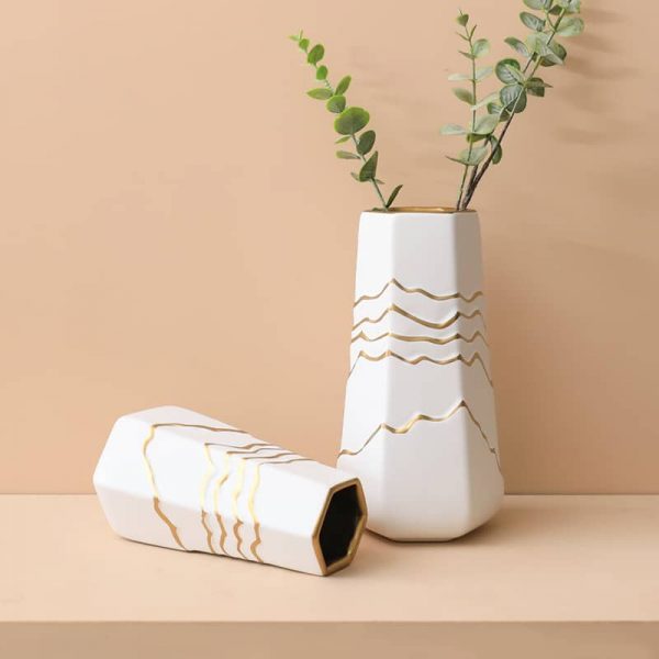 White Ceramic Vase