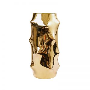 Gold Ceramic Vase