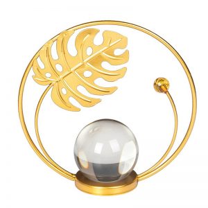 Iron Ginkgo Crystal Ball