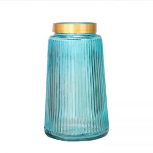 Stripe Glass Vase