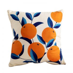 Fruit Printing Pillow Cover