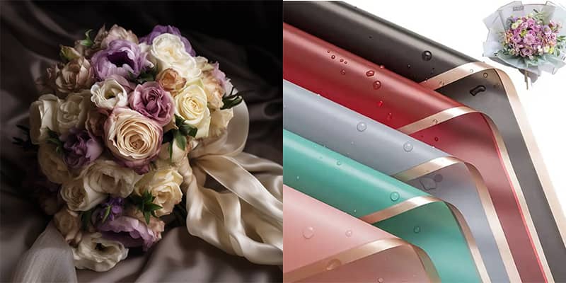 floral wrapping paper wholesale
