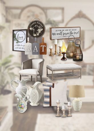 Country decor style